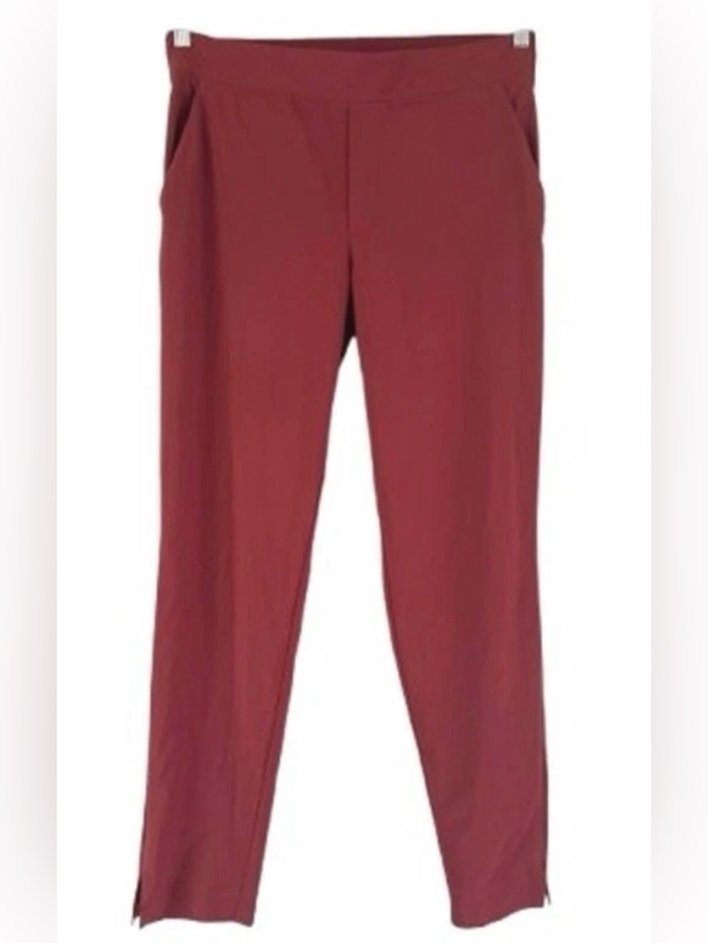 ATHLETA BROOKLYN ANKLE PANT RUBBER-BAND RED SZ 8 - Picture 2 of 5